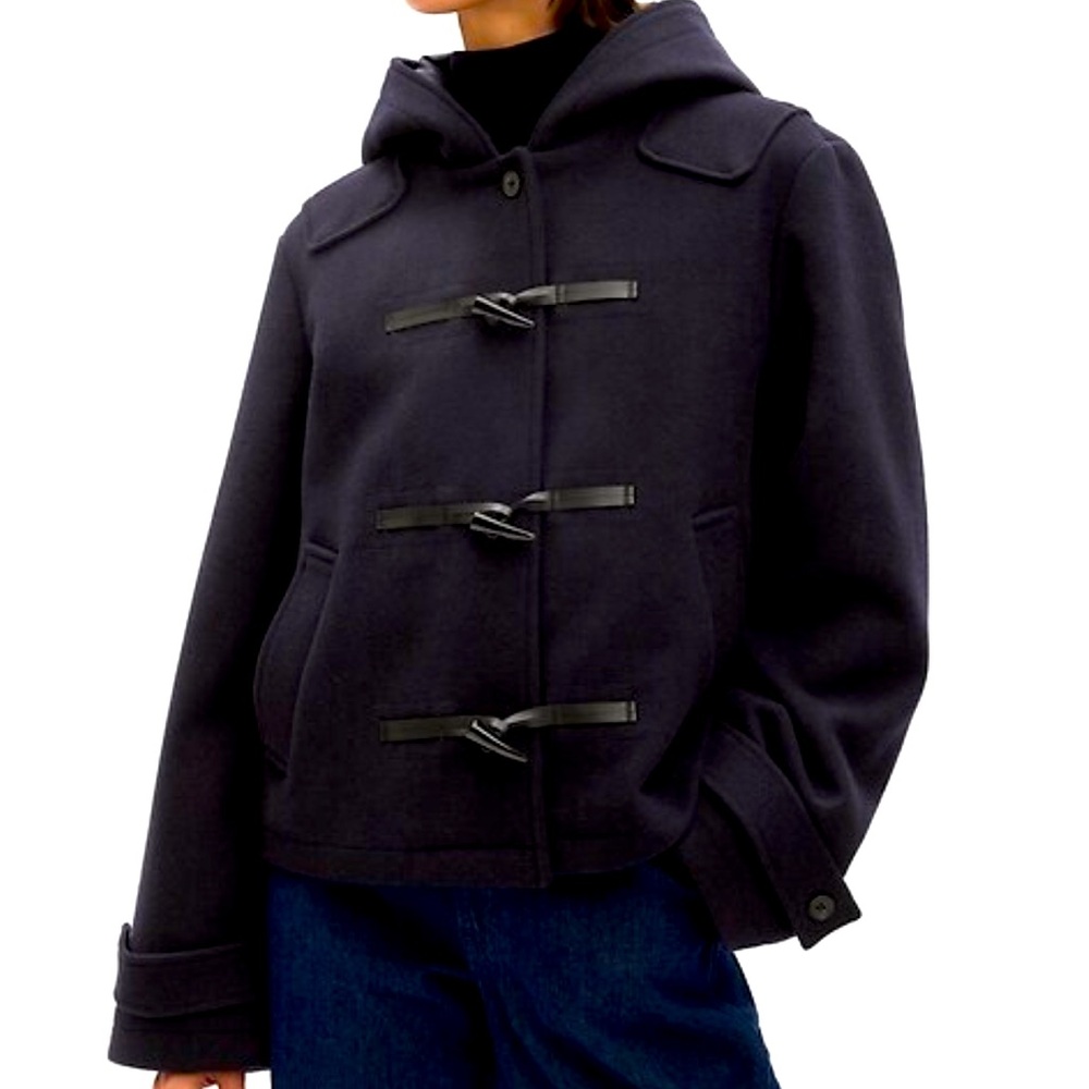 Gap Navy Toggle Jacket - image 1